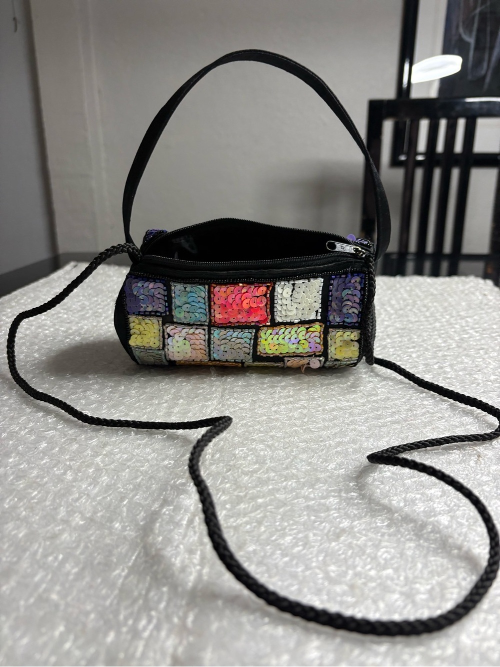 Sequin purse - small